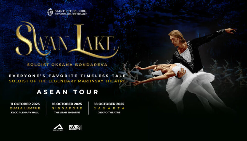 Swan Lake Returns to Singapore on 16 October Starring World-Renowned Mariinsky Soloist Oksana Bondareva